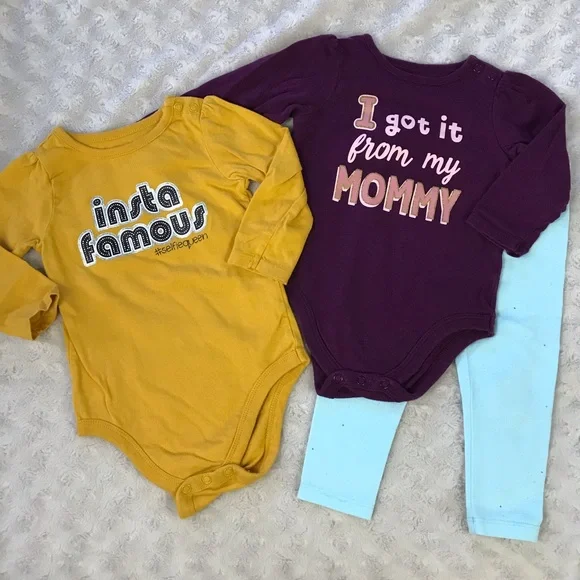 Garanimals One Pieces Garanimals Baby Girl Bundle Size 18